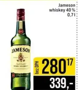 Jip Jameson whiskey 40% nabídka