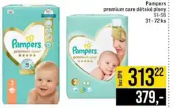 Jip Pampers premium care dětské pleny nabídka