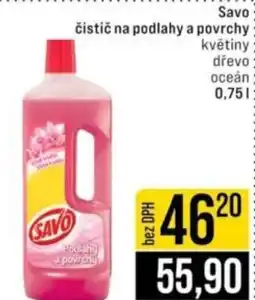 Jip Savo čistič na podlahy a povrchy nabídka