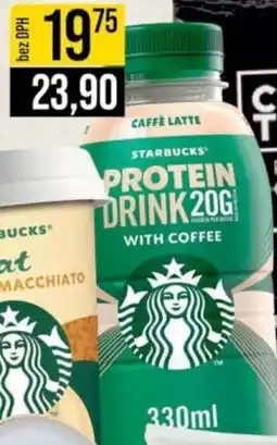 Jip Starbucks protein ledová káva latte nabídka