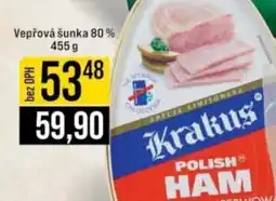 Jip Vepřová šunka 80% nabídka