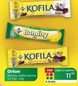 Tamda Foods Orion Banány, Kofila tyčinka nabídka
