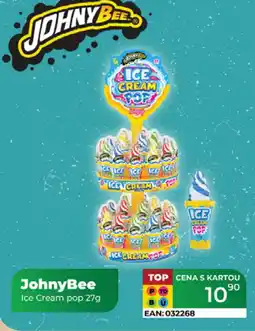 Tamda Foods JohnyBee Ice Cream pop nabídka
