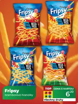 Tamda Foods Fripsy bramborové hranolky nabídka