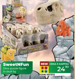 Tamda Foods SweetNFun Dino puzzle figure in skull nabídka