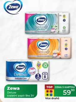 Tamda Foods Zewa Deluxe toaletní papír nabídka