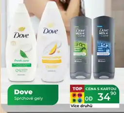 Tamda Foods Dove Sprchové gely nabídka