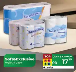 Tamda Foods Soft&Exclusive toaletní papír nabídka