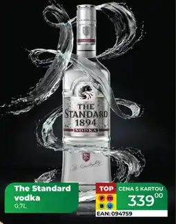 Tamda Foods The Standard vodka nabídka