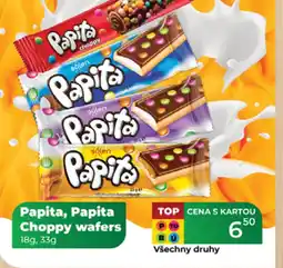 Tamda Foods Papita, Papita Choppy wafers nabídka