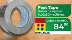 Tamda Foods Fest Tape Páska na opravy stříbrná nabídka