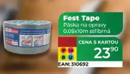 Tamda Foods Fest Tape Páska na opravy stříbrná nabídka