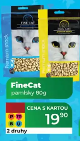 Tamda Foods FineCat pamlsky nabídka