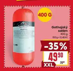 Billa Gothajský salám 400 g nabídka