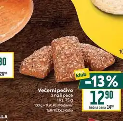 Billa Večerní pečivo z naši pece 1ks, 75 g nabídka
