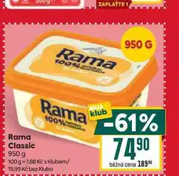 Billa Rama Classic 950 g nabídka