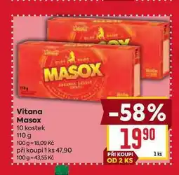 Billa Vitana Masox 10 kostek 110 g nabídka