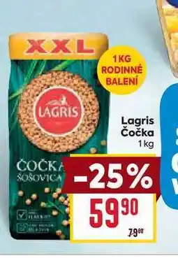 Billa Lagris Čočka 1 kg nabídka