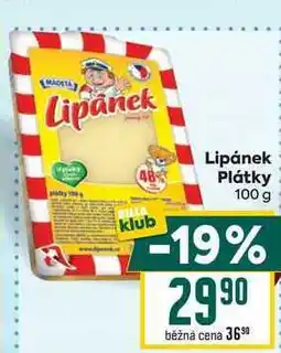 Billa Lipánek Plátky 100 g nabídka