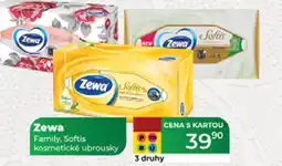 Tamda Foods Zewa Family, Softis kosmetické ubrousky nabídka