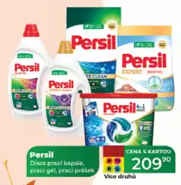 Tamda Foods Persil Discs prací kapsle, prací gel, prací prášek nabídka