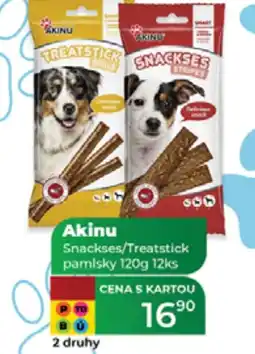 Tamda Foods Akinu Snackses/Treatstick pamlsky nabídka
