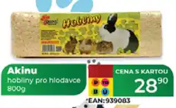 Tamda Foods Akinu hobliny pro hlodavce nabídka