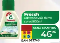 Tamda Foods Frosch odstraňovač skvrn sprej nabídka