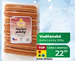 Tamda Foods Vodňanské kuřecí párky nabídka