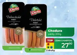Tamda Foods Chodura párky nabídka