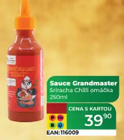 Tamda Foods Sauce Grandmaster Sriracha Chilli omáčka nabídka