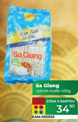 Tamda Foods Sa Giang rýžové nudle nabídka
