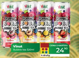 Tamda Foods Vinut Bubble tea nabídka