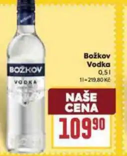 Billa Božkov Vodka nabídka