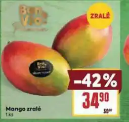 Billa Mango zralé nabídka
