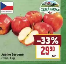 Billa Jablko červené volné nabídka