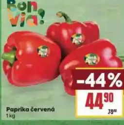 Billa Paprika červená nabídka