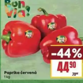Billa Paprika červená nabídka