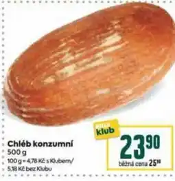 Billa Chléb konzumní nabídka