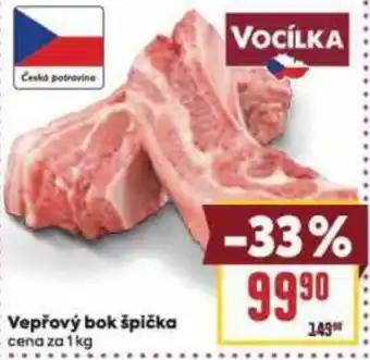 Billa Vepřový bok špička nabídka