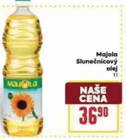 Billa Majola Slunečnicový olej nabídka
