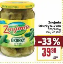Billa Znojmia Okurky 5-7 cm nabídka