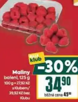 Billa Maliny nabídka