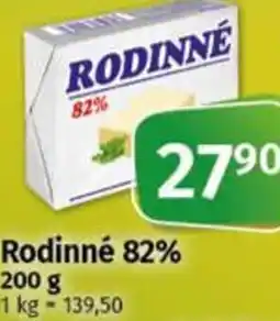 Coop Rodinné 82% nabídka