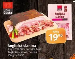 Coop Anglická slanina nabídka