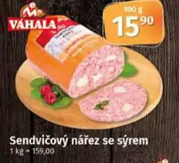 Coop Sendvičový nářez se sýrem nabídka