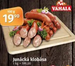 Coop Junácká klobása nabídka