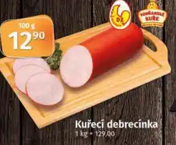 Coop Kuřecí debrecínka nabídka