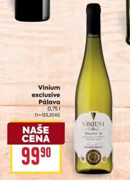 Billa Vinium Exclusive Pálava nabídka