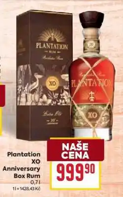 Billa Plantation XO Anniversary Box Rum nabídka